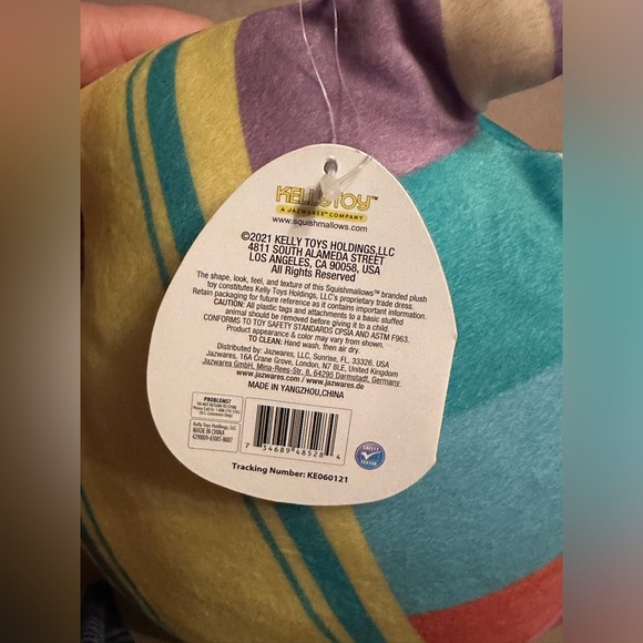 Kellytoy Cade the Crayons Squishmallow Back to School Squad Plush Stuffed Toy 8” - Picture 11 of 13